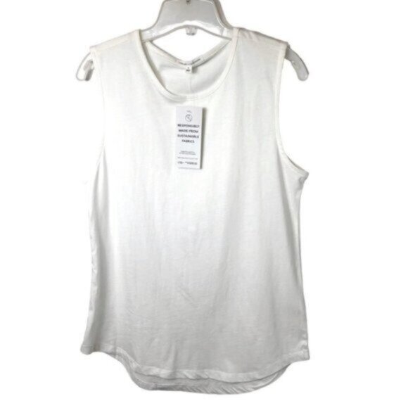 NWT Threads 4 Thought  Ivory Tank Top Small - Picture 2 of 5